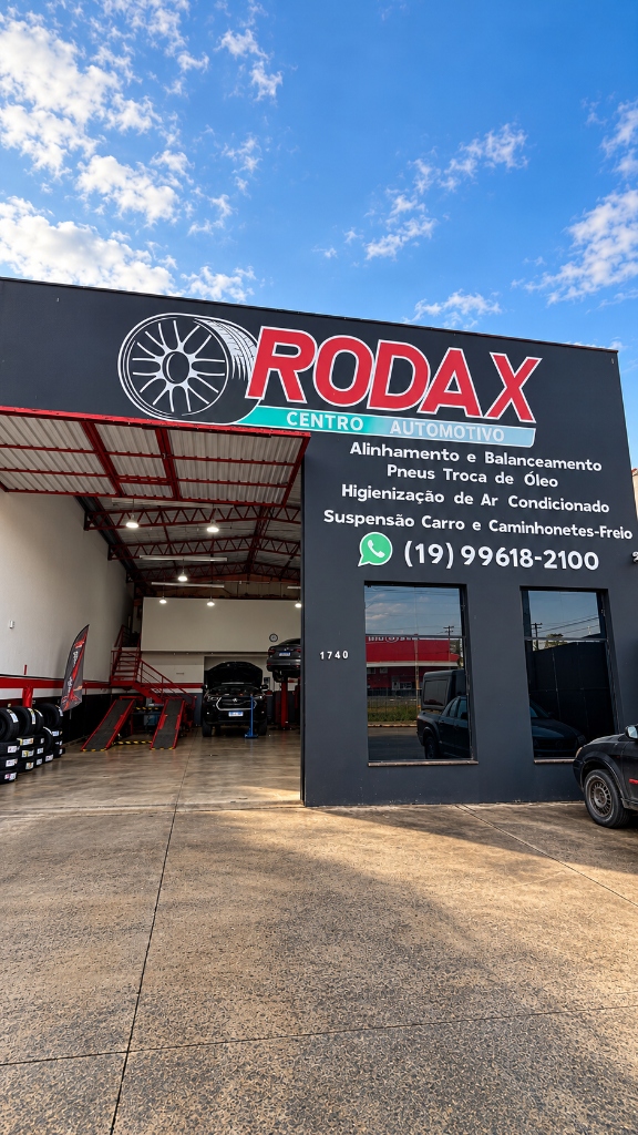 Fachada Rodax Centro Automotivo