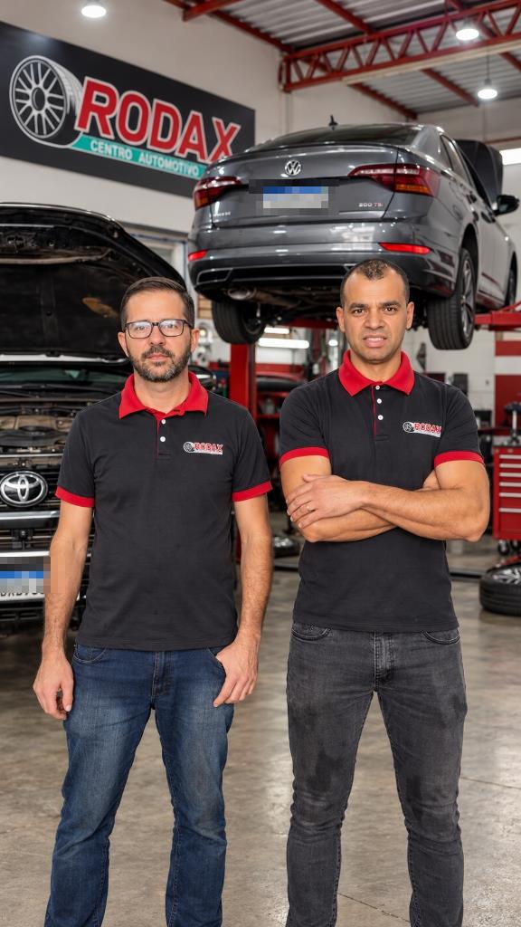 Mecânicos e Especialistas da Rodax Centro Automotivo